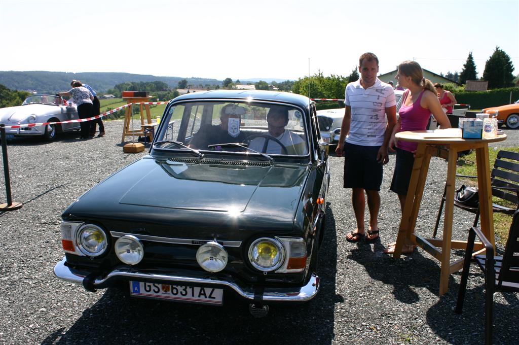 2010-08-08 Oldtimertreffen beim Clubkollegen Kranz